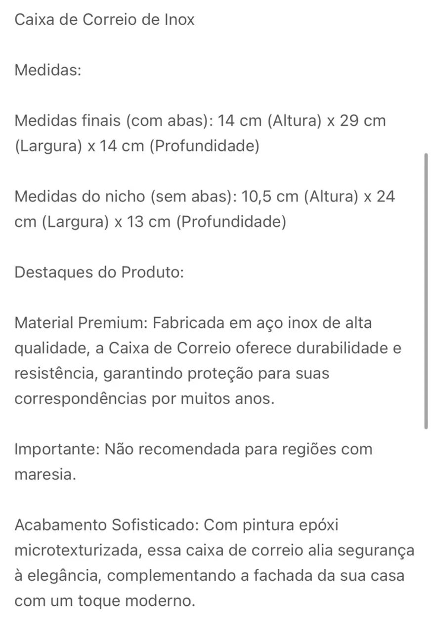 Caixa de correio - Foto 2