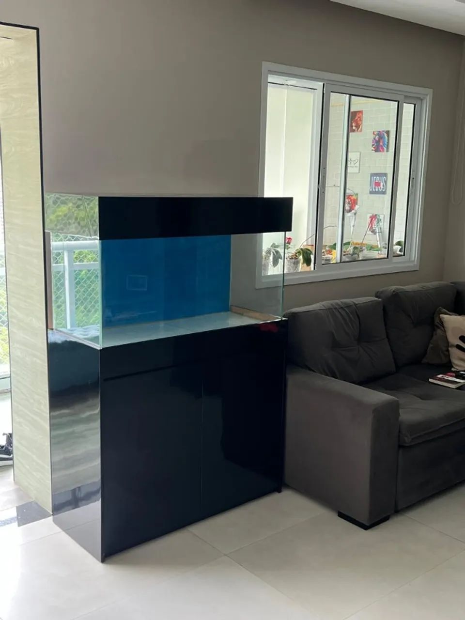 Aquário Completo 200L Água Doce ou Marinho Fish Only