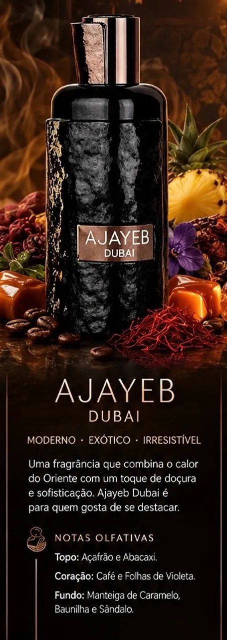Perfume Ajayeb Dubai Lattafa - Foto 4