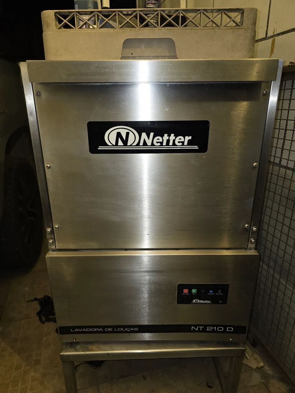 Lavadora de louças industrial Netter NT200 
