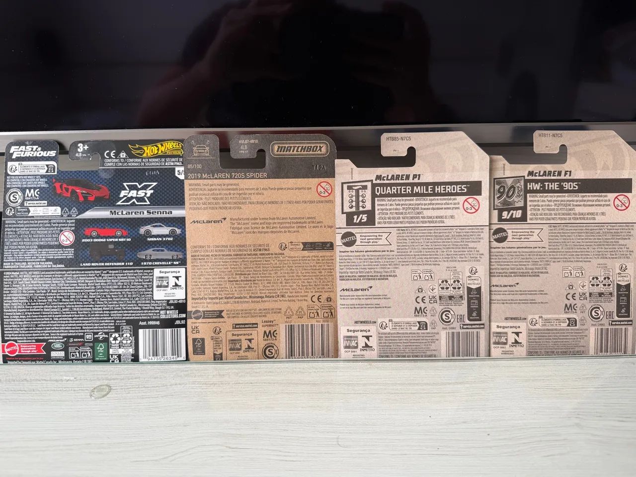 Hot Wheels McLaren Premium e Mainline - Foto 2