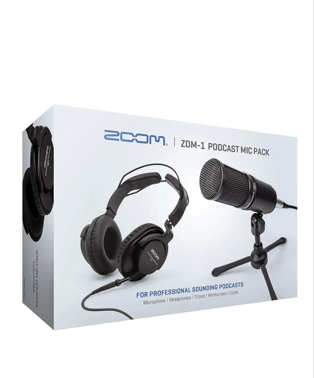 Kit pod cast zoom zdm-1 - Microfones e Gravadores - Bucarein