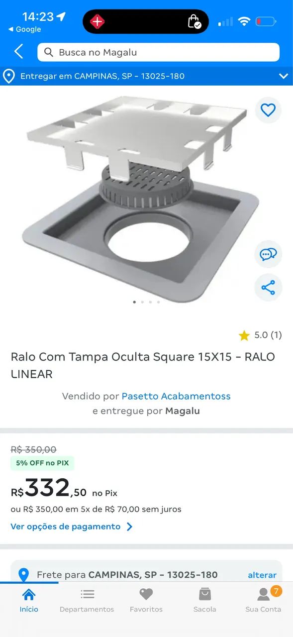 Ralo invisível  - Foto 2