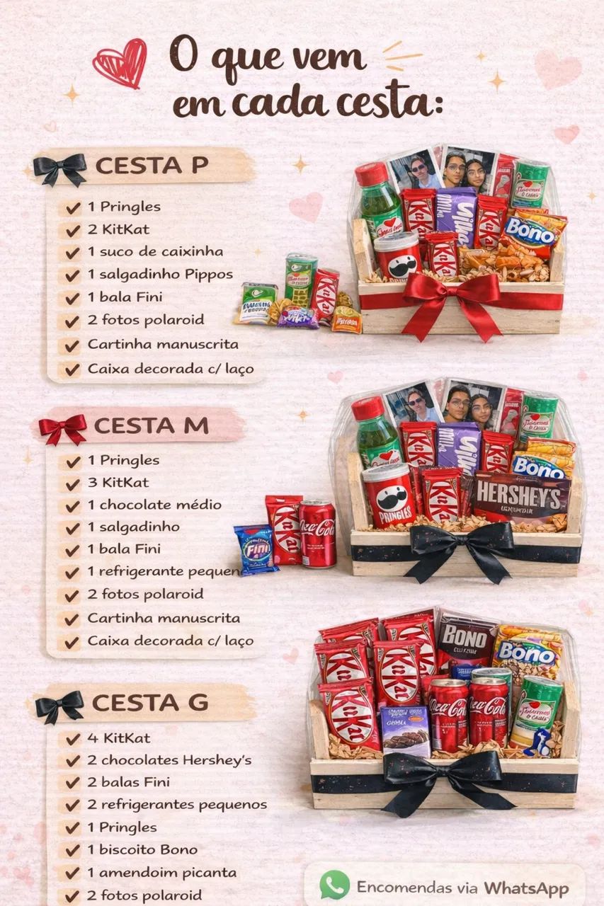 cestas presente românticas 