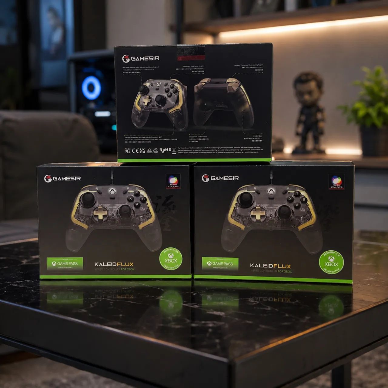 CONTROLE XBOX E PC GAMESIR KALEID FLUX. HALL EFFECT  ANTI-DRIFT - Foto 4
