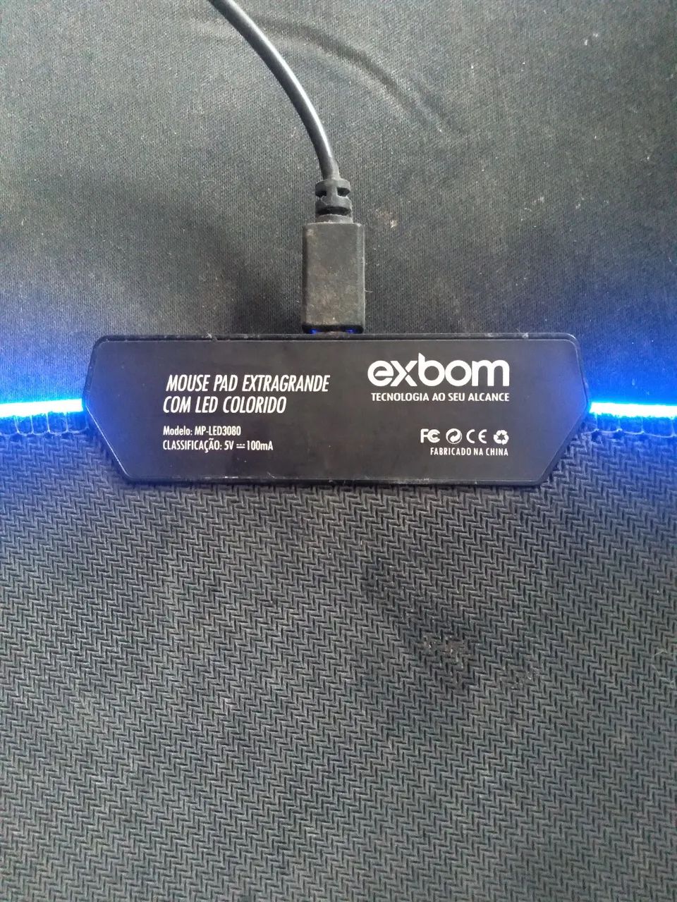 Mousepad Exbom MP-LED3080 - Foto 2