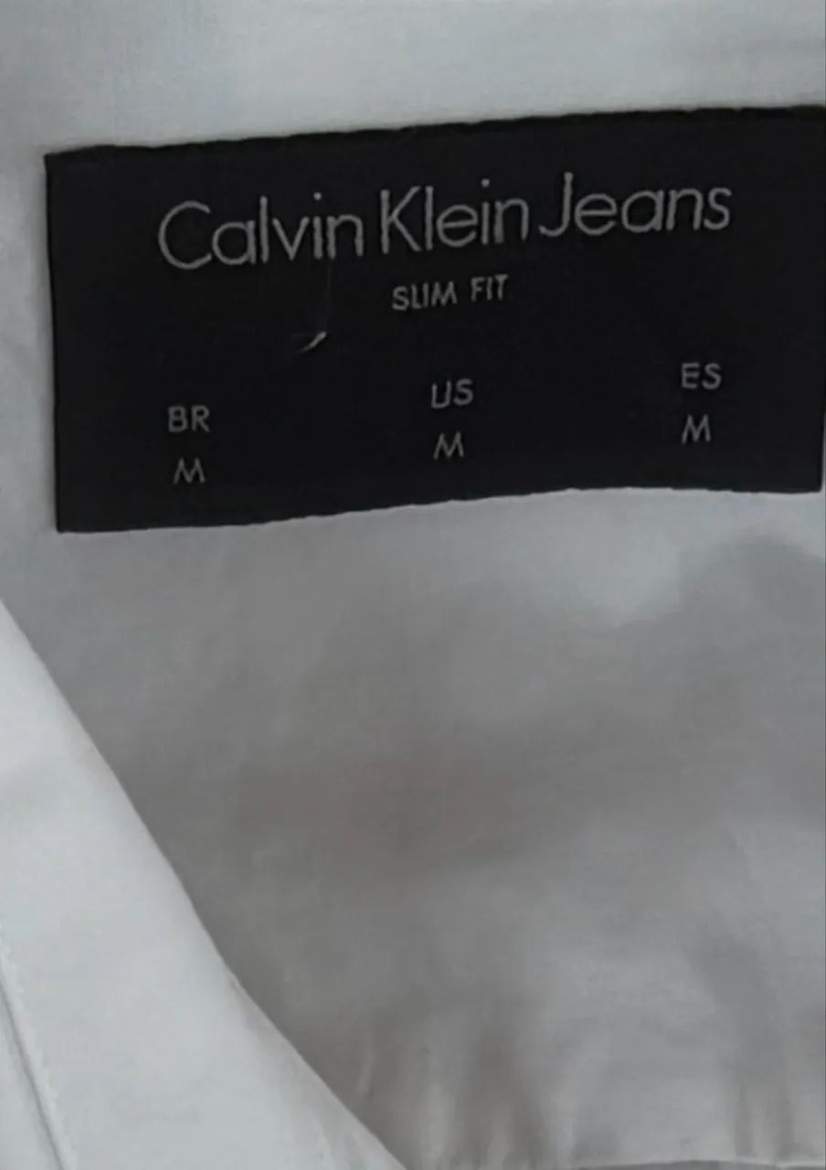 Camisa branca original Calvin Klein - Foto 3