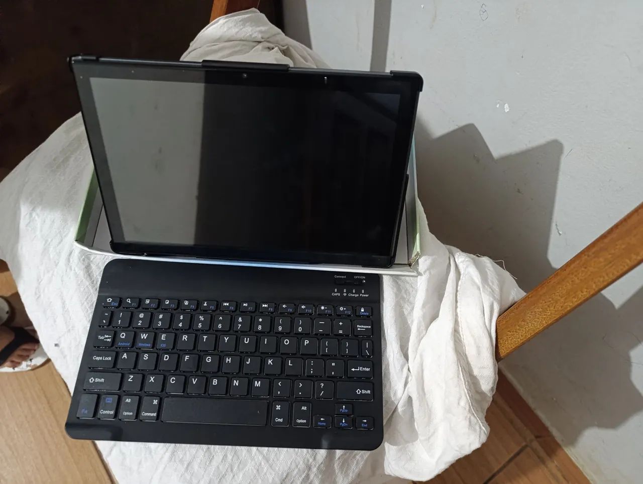 Tablet Easytech 10.1'' c/ Teclado Bluetooth e Mouse - NOVO na Caixa! - Foto 5
