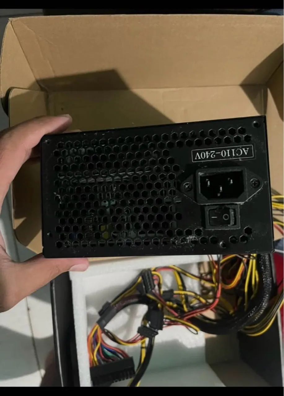 Fonte pc 500w - Foto 2