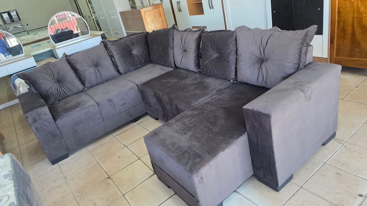 Sofa de canto com chaise novo  - Foto 2