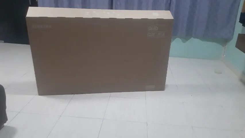 caixa de tv de 65 polegadas Nova,  desapegar  - Foto 2