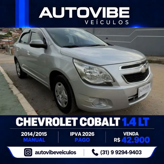 Chevrolet Cobalt COBALT LT 1.4 8V FlexPower/EconoFlex 4p 2015