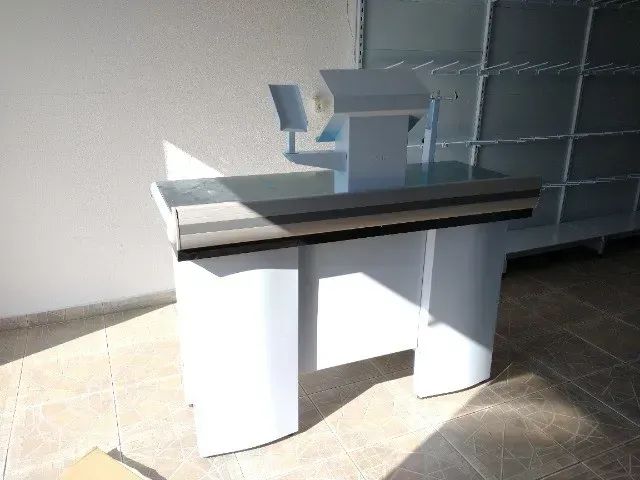 Fornecemos balcao caixa em aço de pronta entrega . - Foto 4