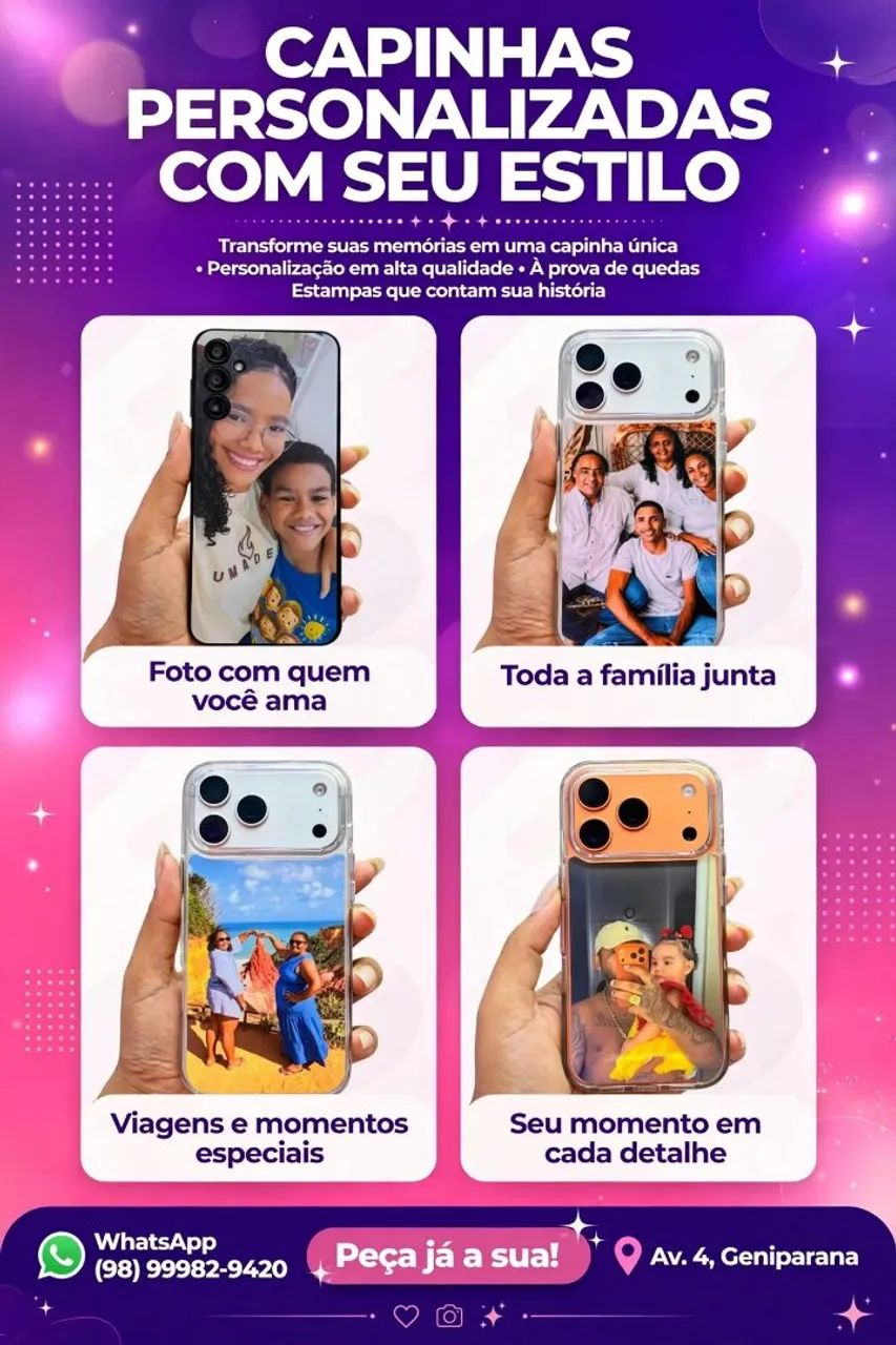 CAPINHAS PERSONALIZADAS ?