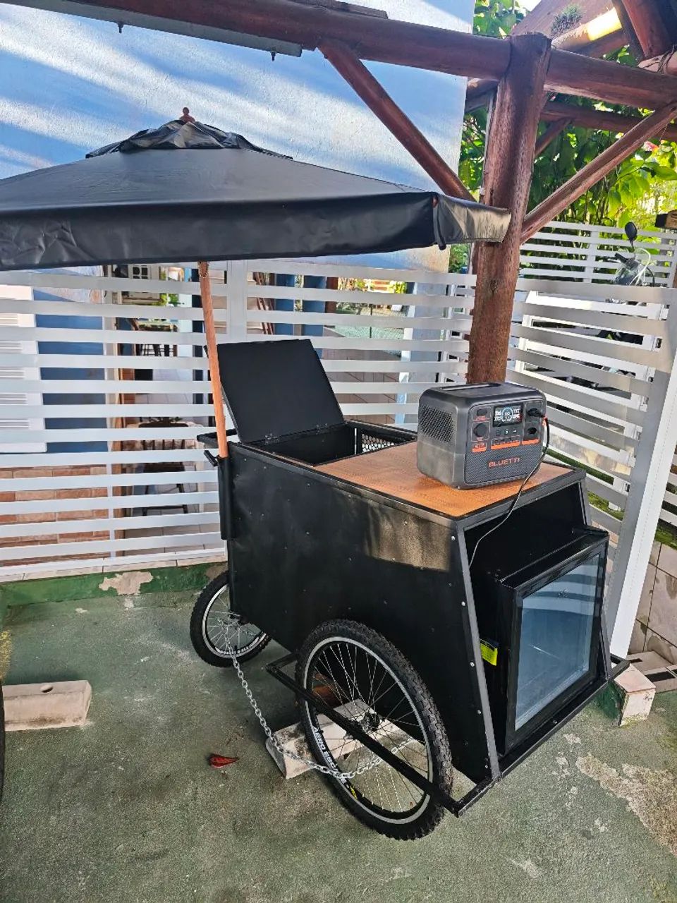Carrinho de vendas de praia - Foto 2