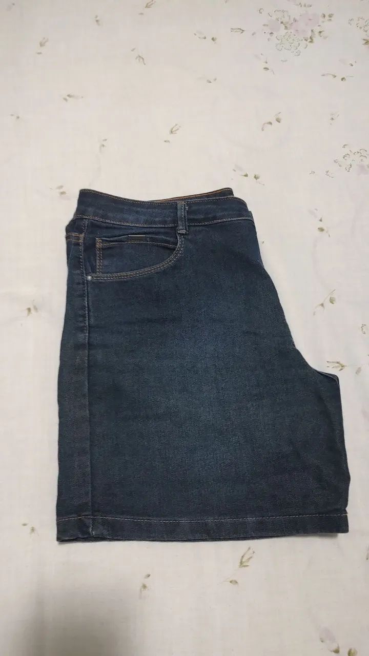 Bermuda jeans feminina Marfinno 42 - Foto 3