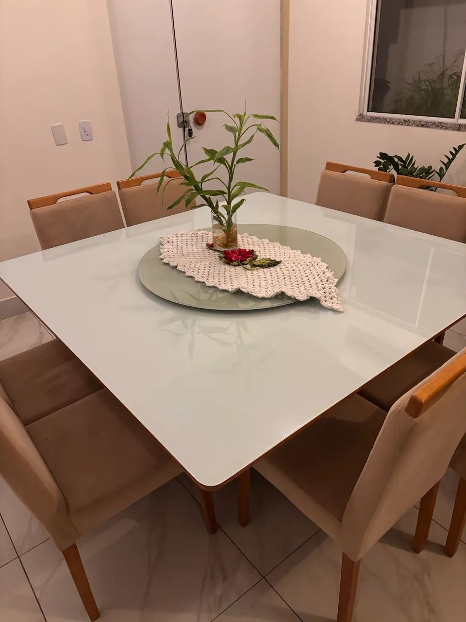 Mesa + 8 cadeiras  - Foto 4