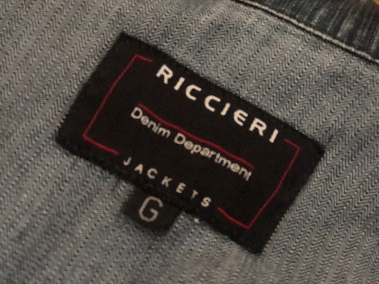 Jaqueta jeans com elastano Riccieri g  - Foto 4