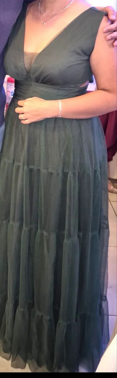 Vestido verde oliva - Foto 2