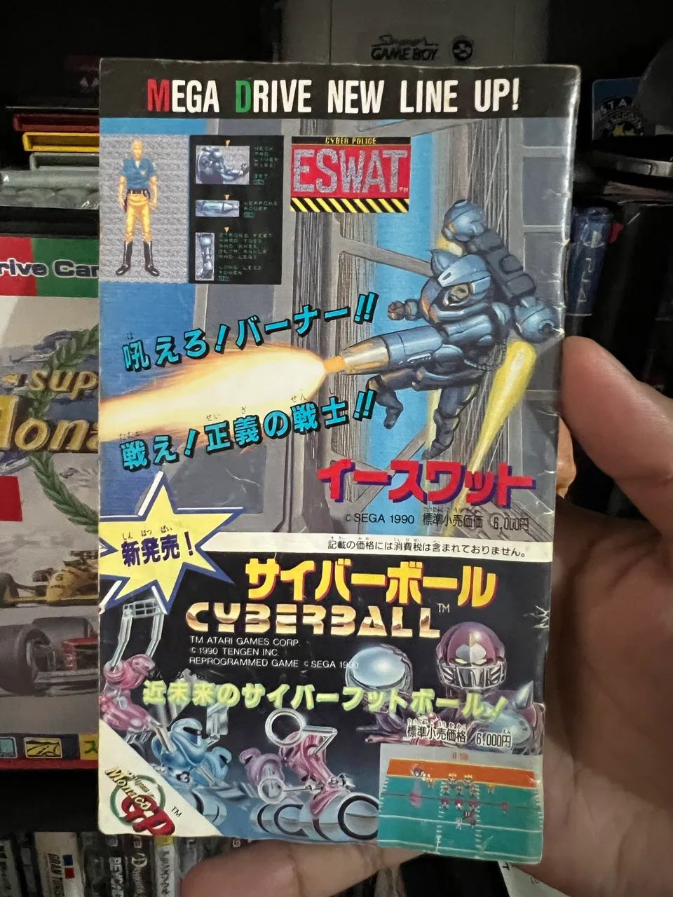 Super Mônaco GP Mega Drive Japonês JP - Foto 5