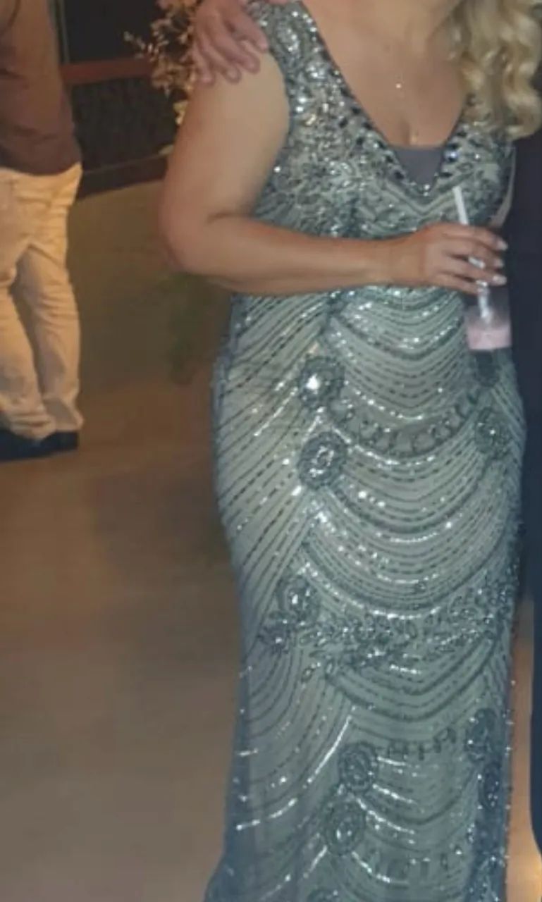 Vestido bordado 