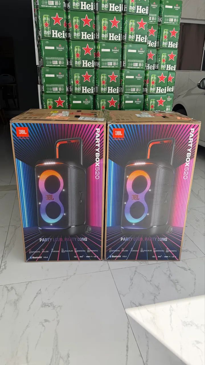 Jbl partybox 520 Lacrada com NF Promoção  