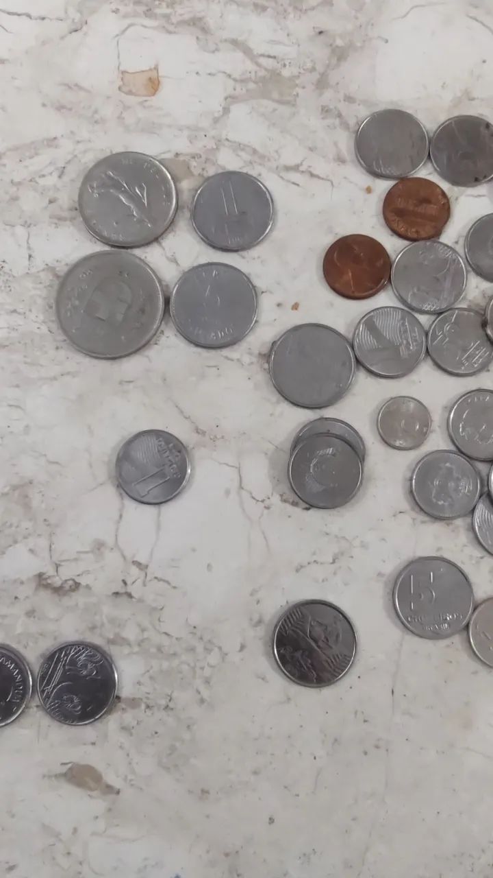 MOEDAS ANTIGAS ALGUMAS DE PRATA  - Foto 4