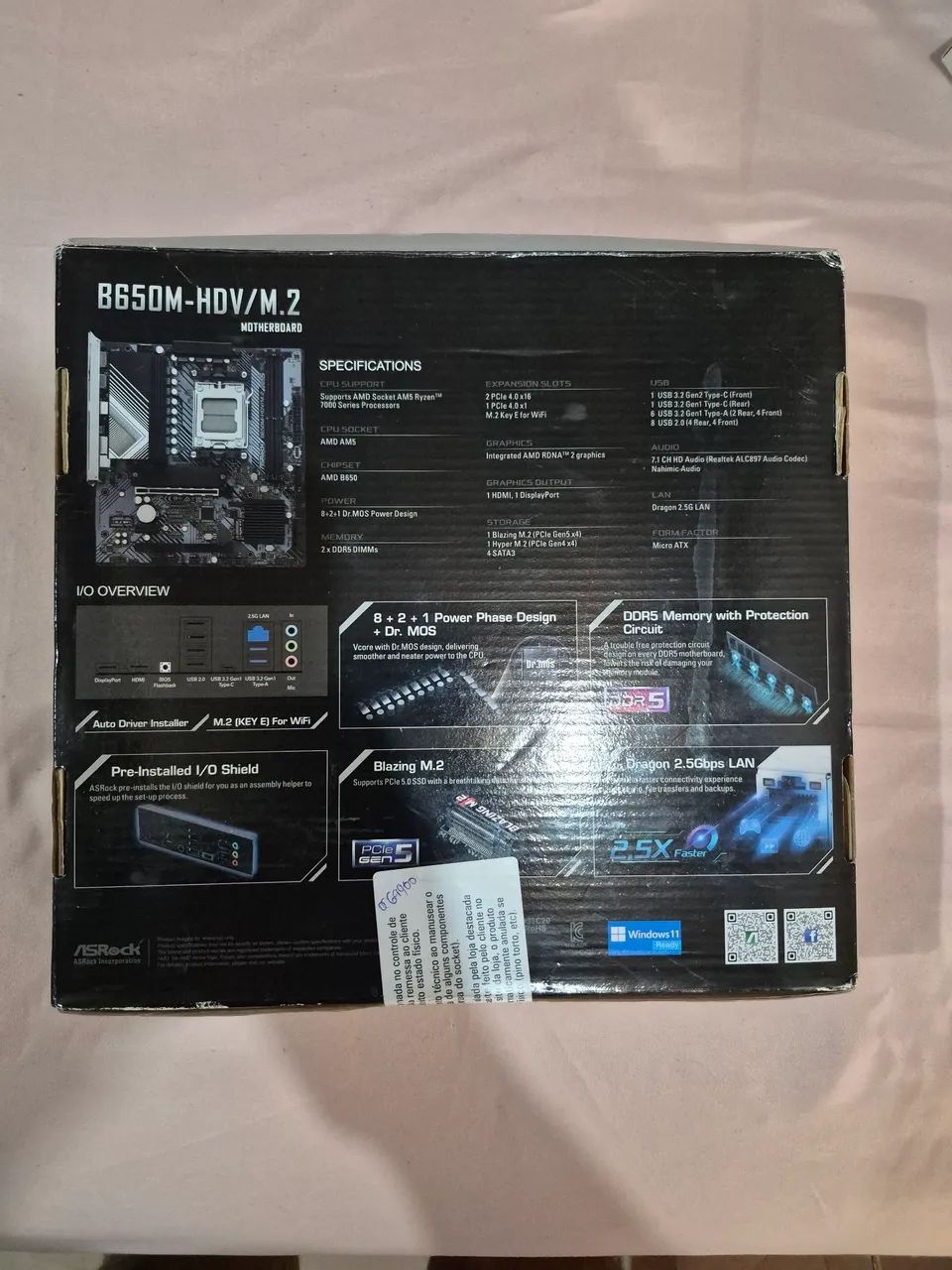 Placa mae  Ryzen B650m - Foto 2