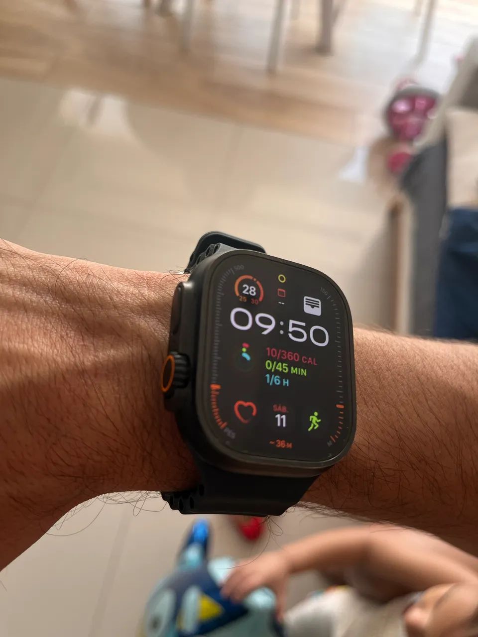 Apple Watch Ultra 2 bateria 100% - Foto 4