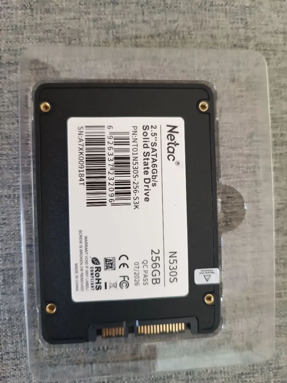 SSD novo 256 gb  - Foto 3