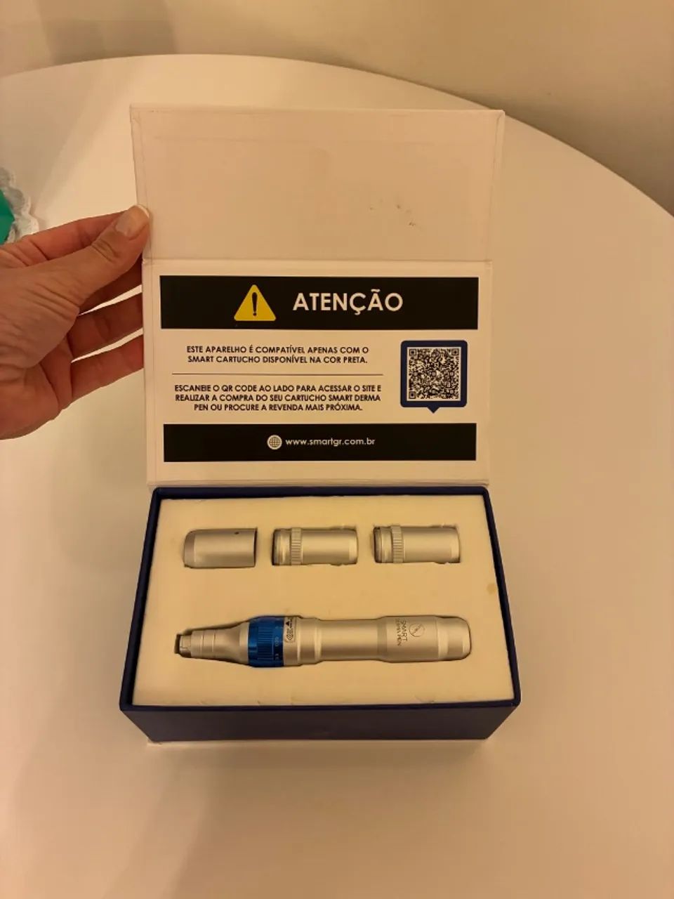 Caneta de microagulhamento Smart derma pen - Foto 3