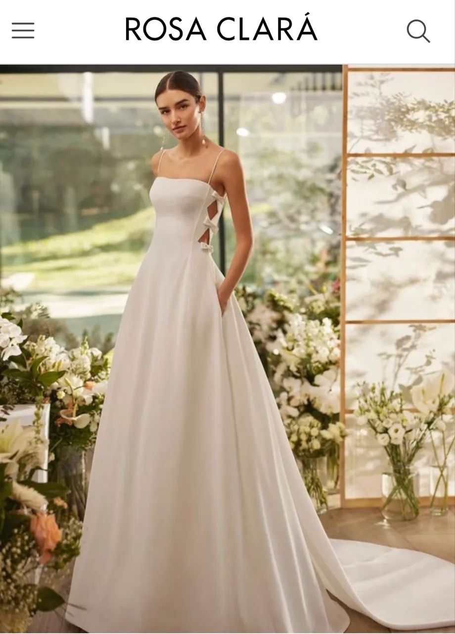 Vestido de Noiva- Rosa Clará - Foto 2