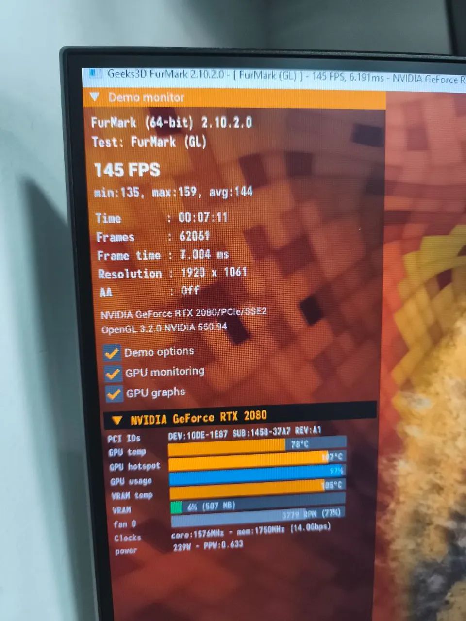 RTX 2080 8 GB OC - Foto 2