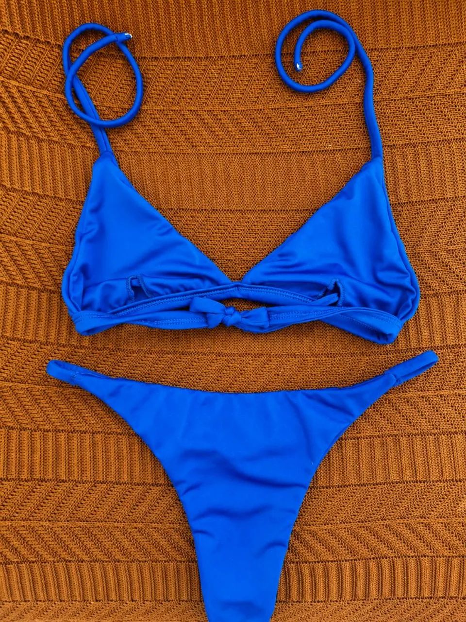 Biquíni Azul P Perfeito para Marquinha - Foto 2