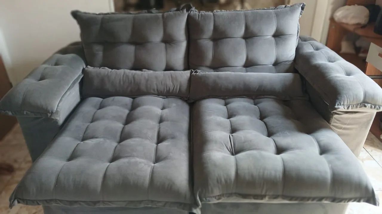 Sofa retrátil e inclinavel  valor 800