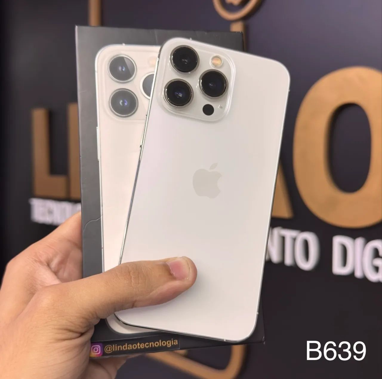 IPHONE 13 PRO 128GB BRANCO EM ESTADO DE NOVO | RETIRE JÁ