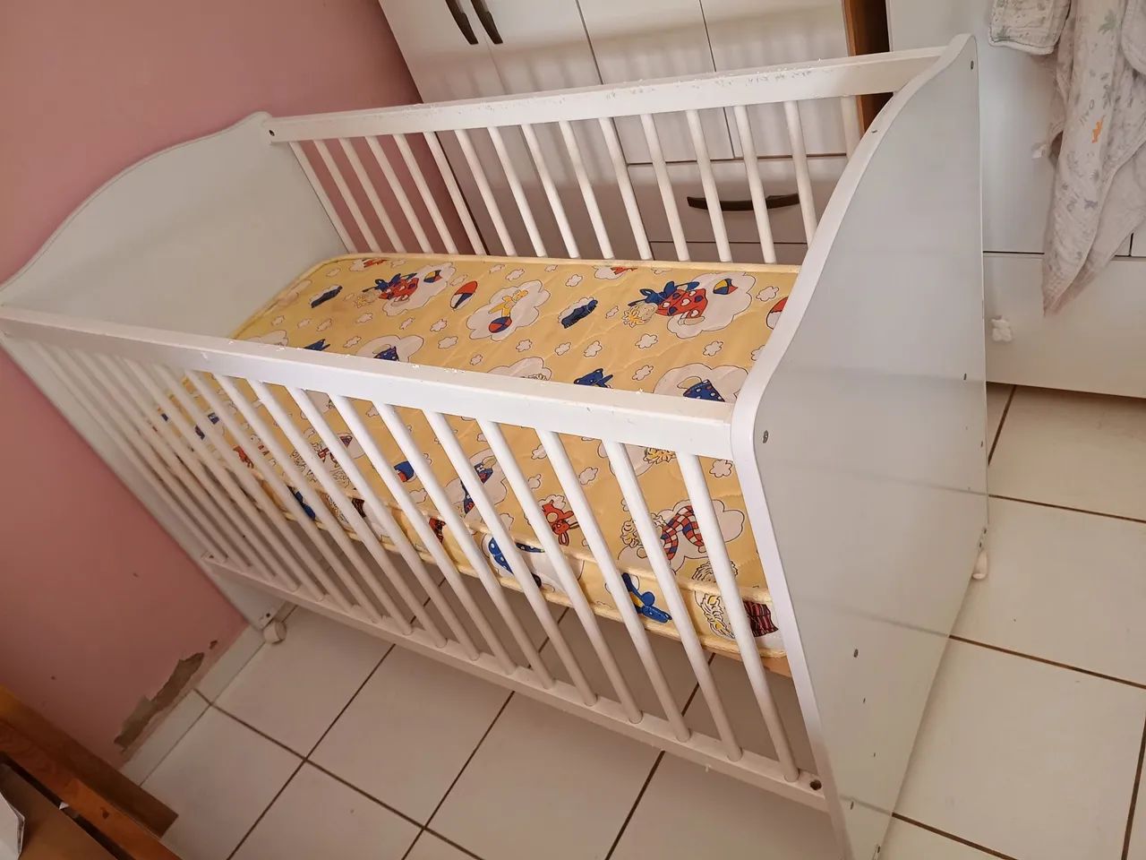 Berço normal com colchão  - Foto 2