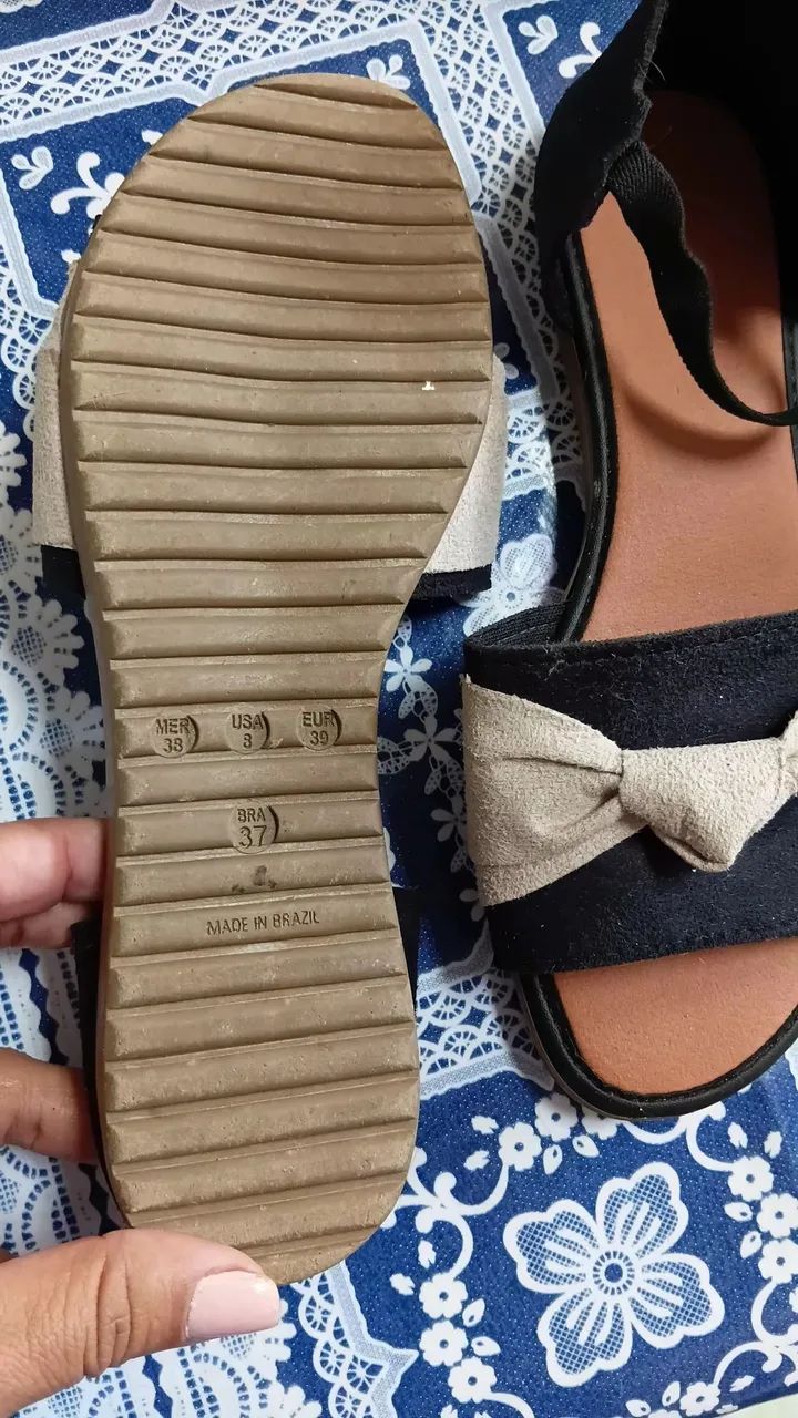 Sandália e sapato_ lote promocional 