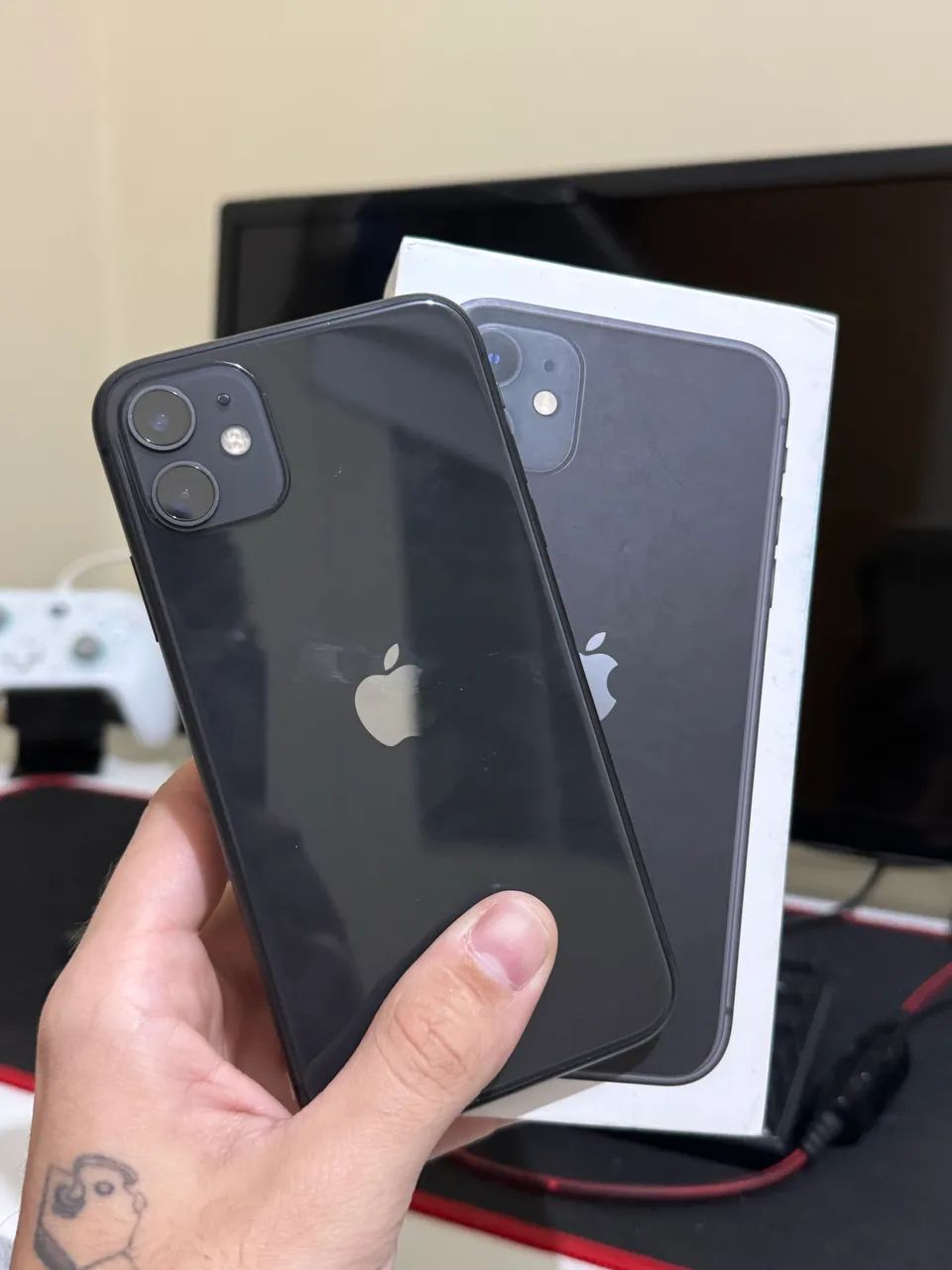 iPhone 11 Preto 64GB impecável - Foto 4