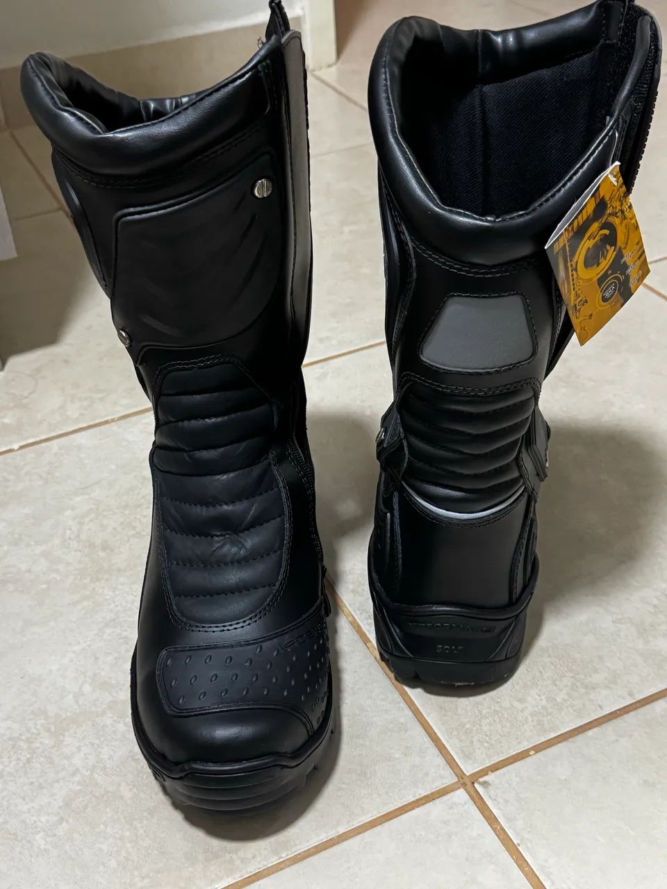 Bota tática e motociclista 