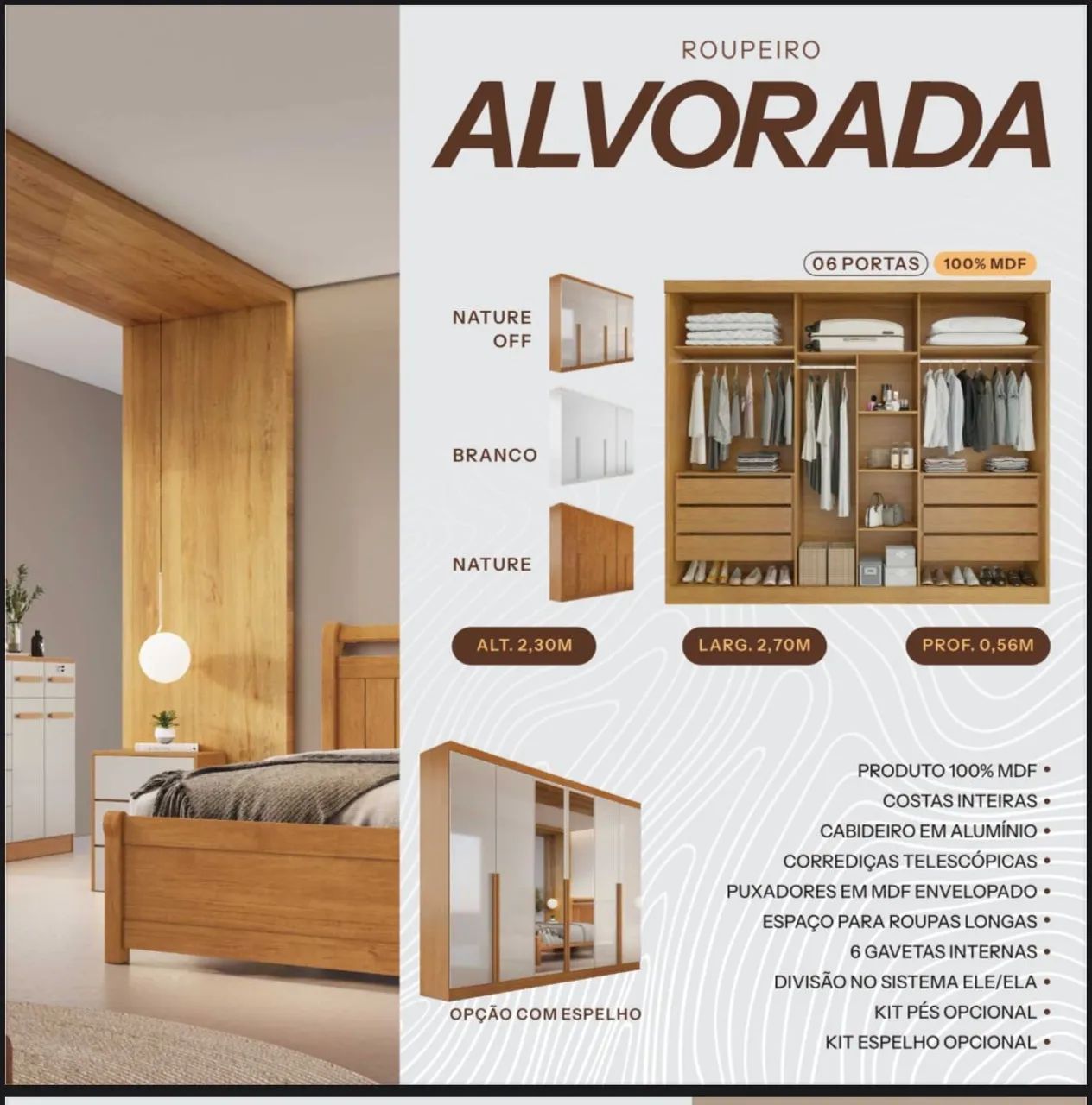 Guarda Roupa Alvorada  - Foto 2