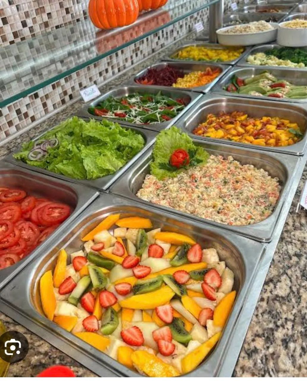 Restaurante self-service completo