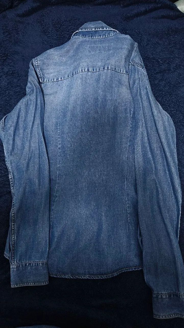 Camisa jeans Dudalina - Foto 3
