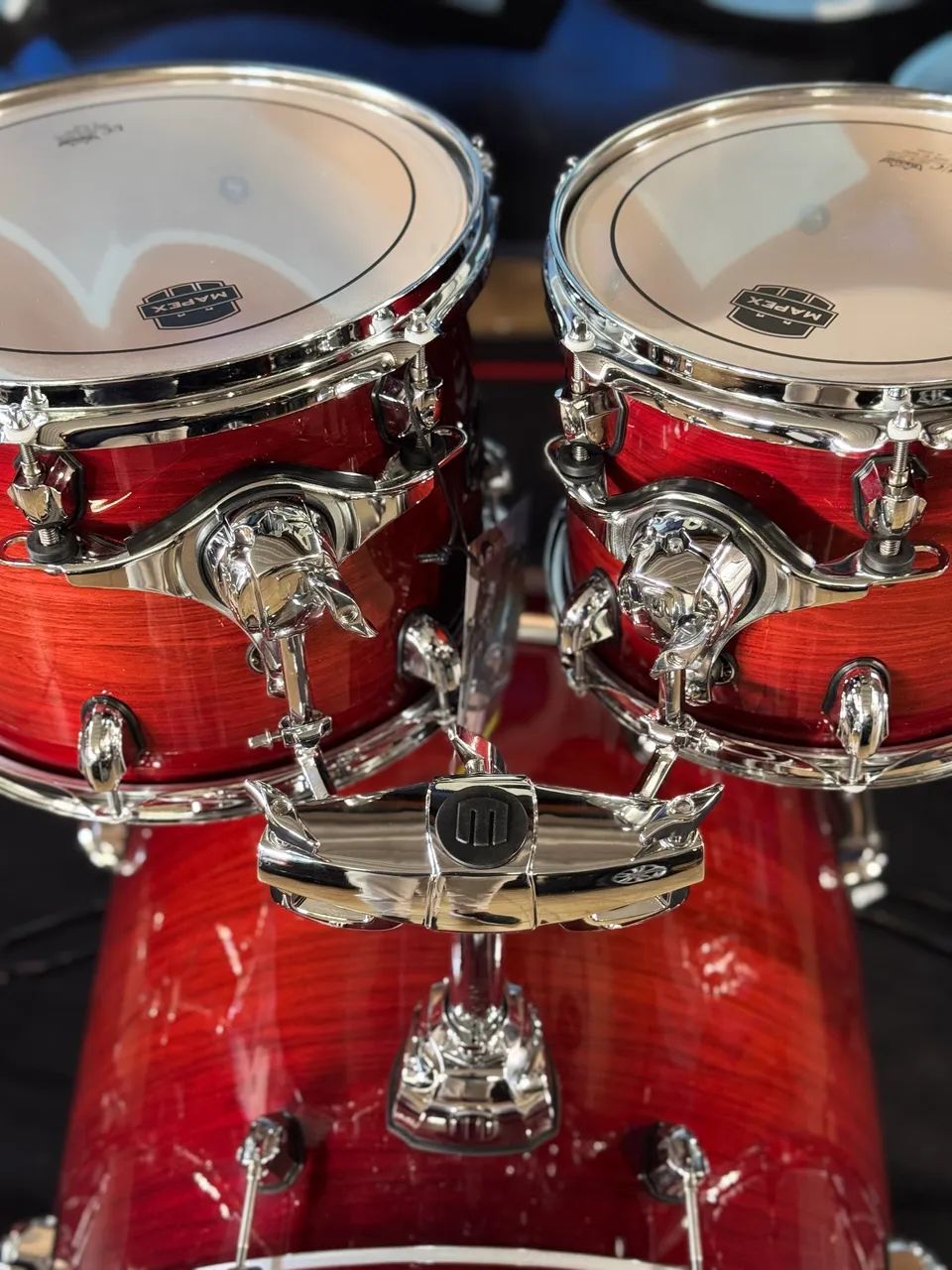 Bateria Mapex Armory Red Onyx Burst Shell Pack  - Foto 3