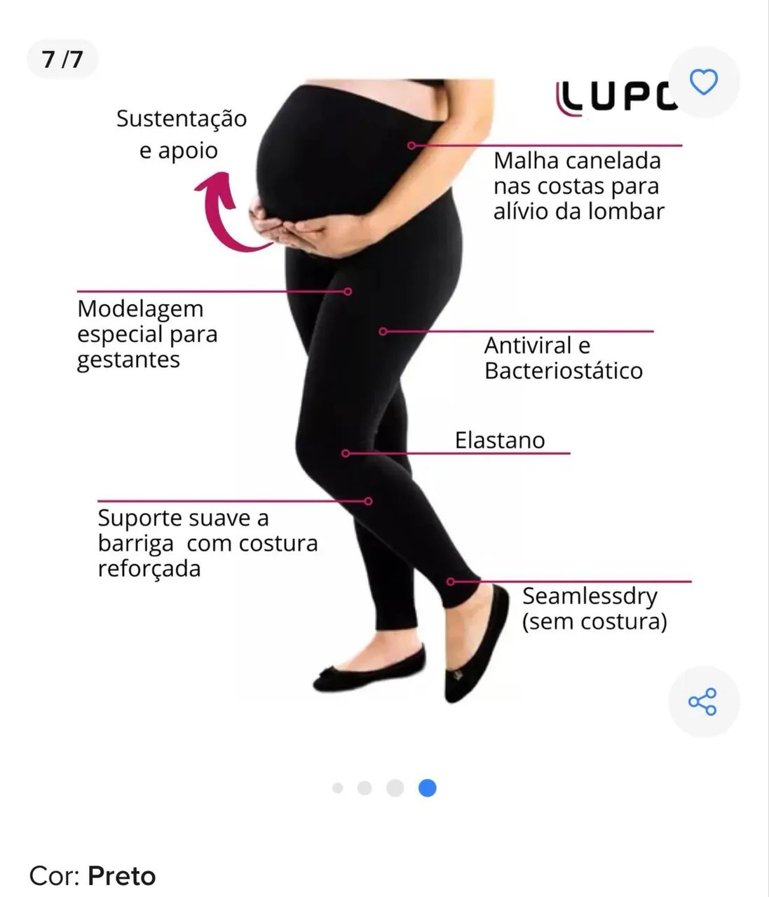 Calça Lupo gestante  - Foto 5