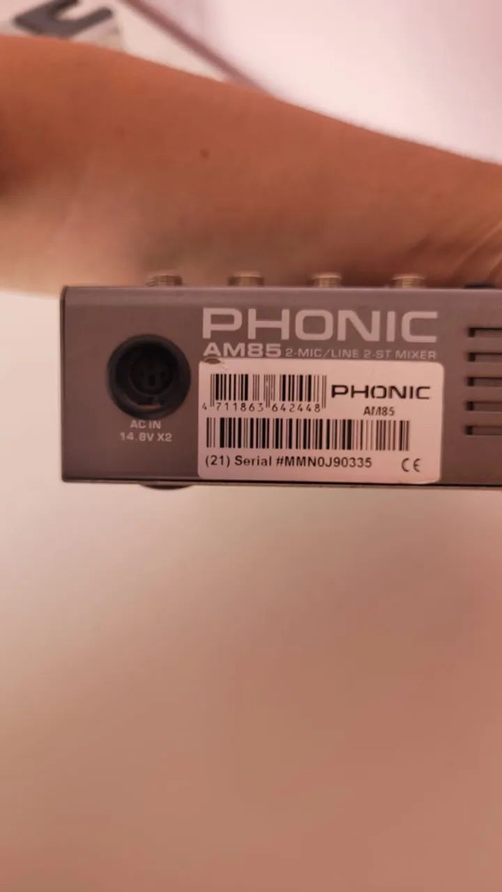 Mesa de som Phonic AM85 - Foto 4