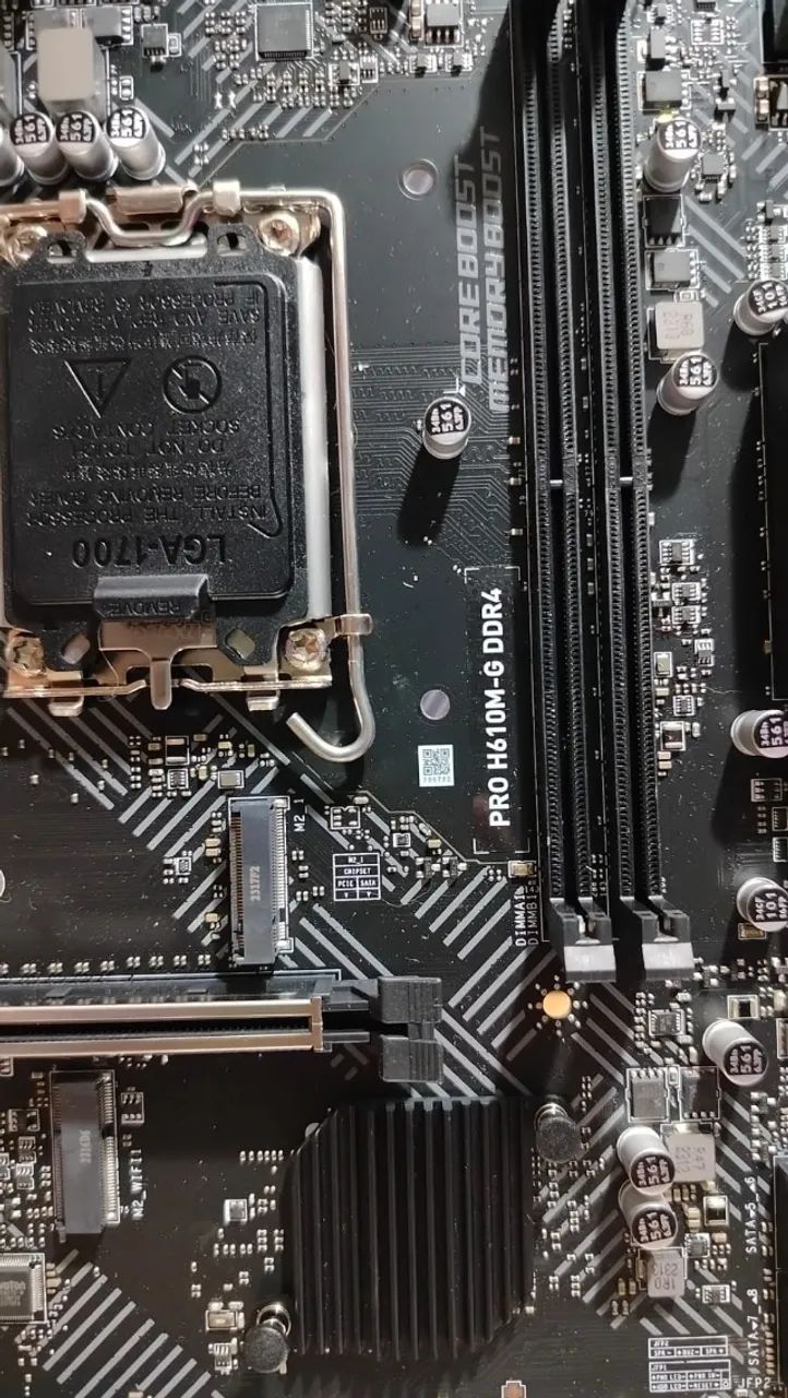 Placa Mãe MSI PRO H610M-G - Foto 2