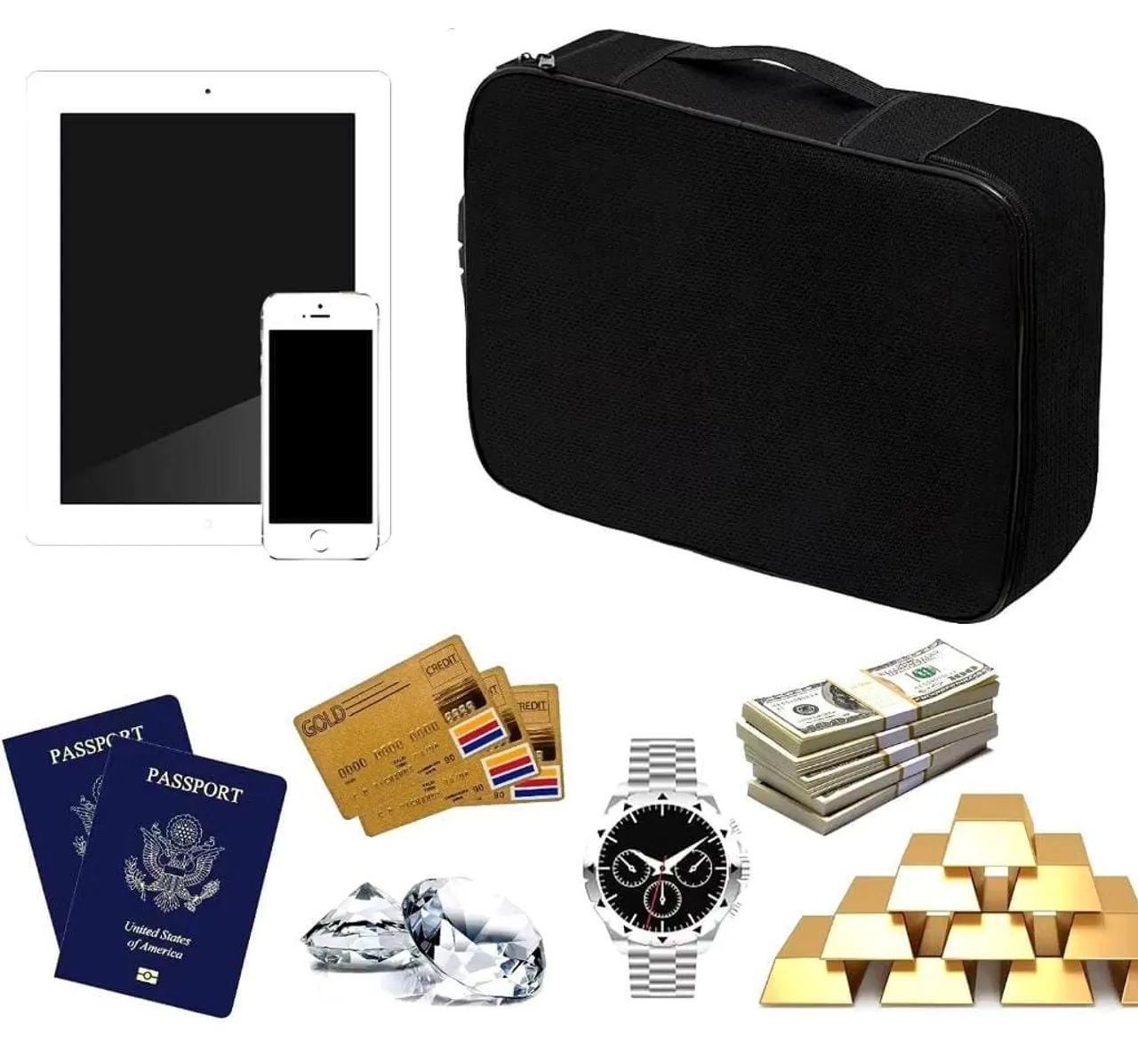 Bolsa de mão para armazenagem de objetos  - Foto 3