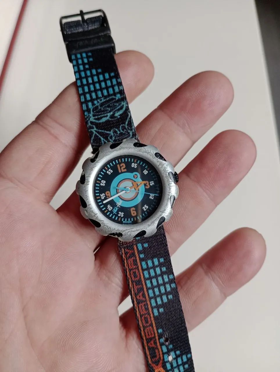 Relógio Swatch Flik Flak Laboratório Dexter