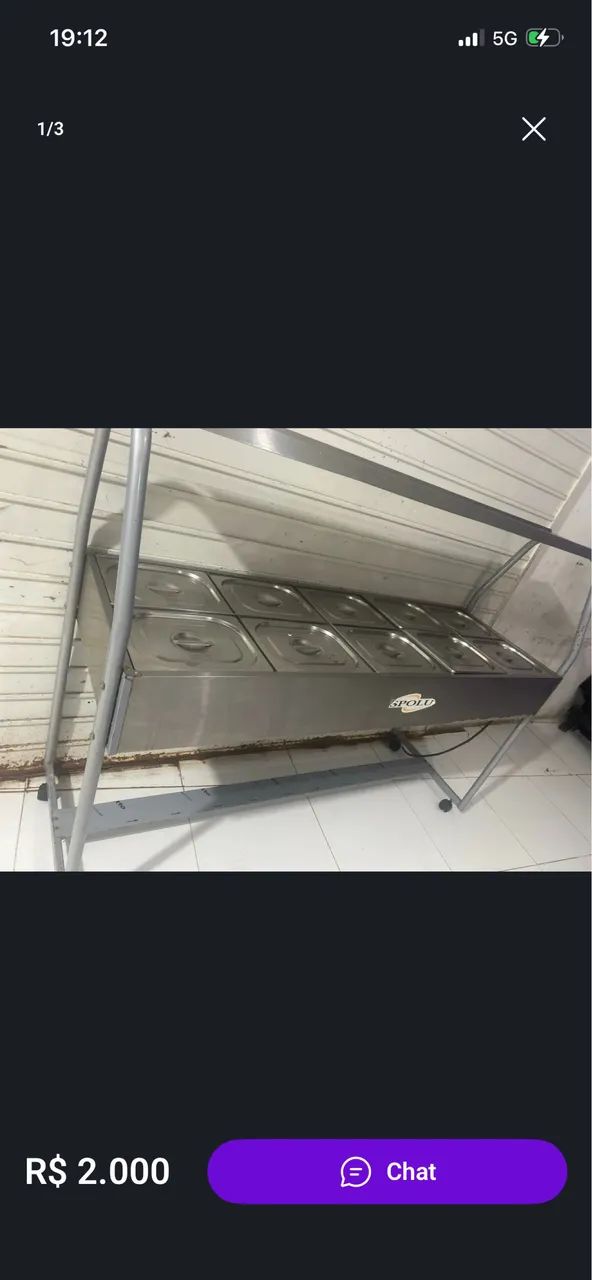 Vendo estufa a banho Maria 